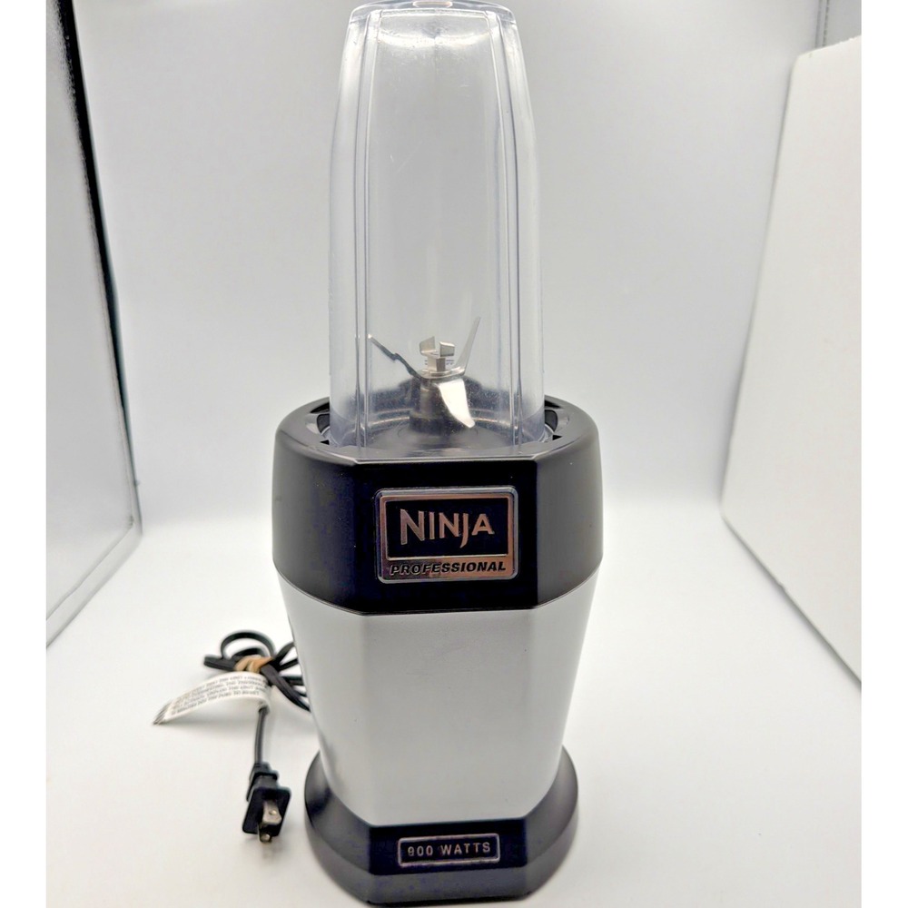 Nutri Ninja Pro BL450 900W Blender Single Serve Cup Blade Tested Works Excellent